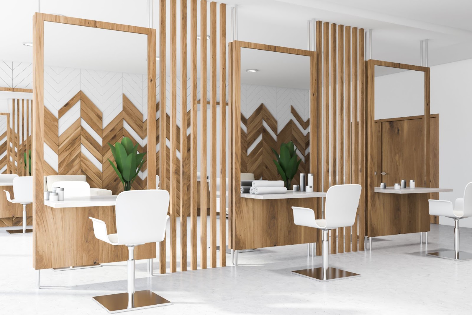 移動式セット面 美容室の配置を有効活用したい方に